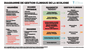 Diagramme de gestion 
clinique de la scoliose